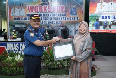 DINAS DAMKARTAN KOTA JAMBI GELAR WORKSHOP