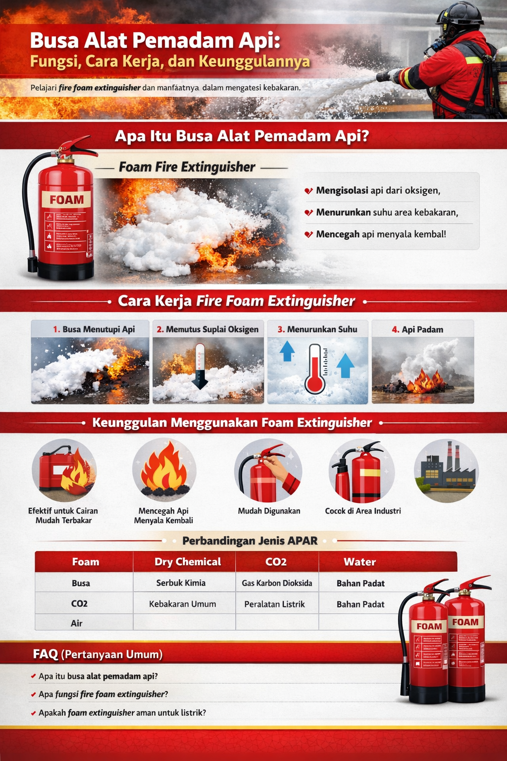 busa alat pemadam api