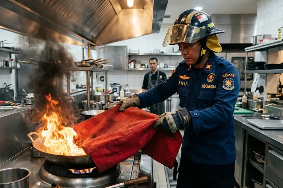 fire blanket